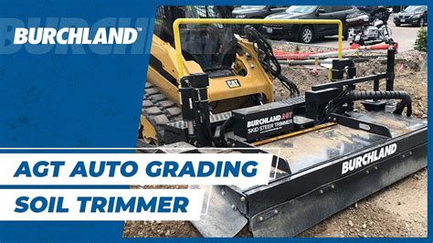 auto grading skid steer trimmer